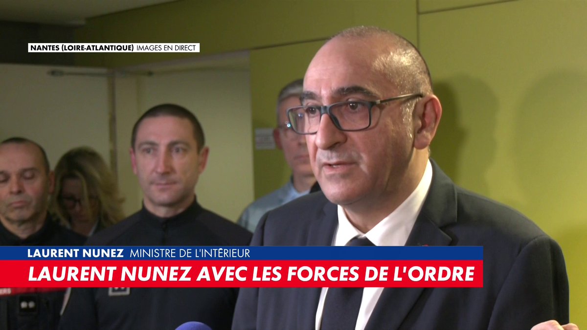 Laurent Nuñez, à propos de la course-poursuite à Nantes : «La désincarcération des policiers a duré deux heures», dans #Punchline