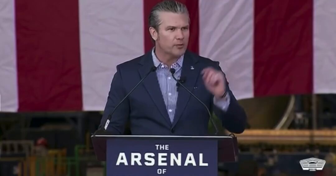 .Secretary of War Pete Hegseth "WE ARE ELIMINATING THE DISTRACTIONS AND THE DEBRIS. No more DEI, no more dudes in dresses, no more climate-change worship, social justice, or political correctness. WE ARE DONE WITH ALL OF THAT. We’re UNLEASHING our warfighters to be ready, trained, disciplined, accountable, and lethal."
