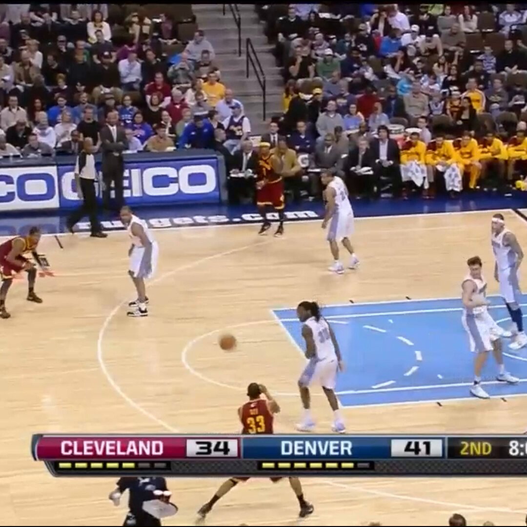 Cleveland Alonzo Gee scoring reel