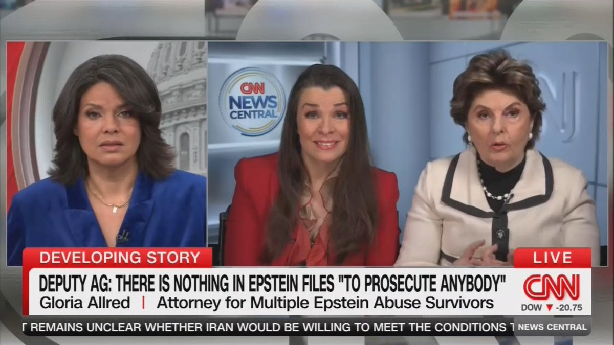 Lawyer for Epstein survivors: I am angry. Not only did they not release all of the files on time as required, but now they say millions more files will not be released. But most of all, what I'm angry about is many victims trusted the DOJ to keep them anonymous. All of that has come out from many of my clients is hurting them.