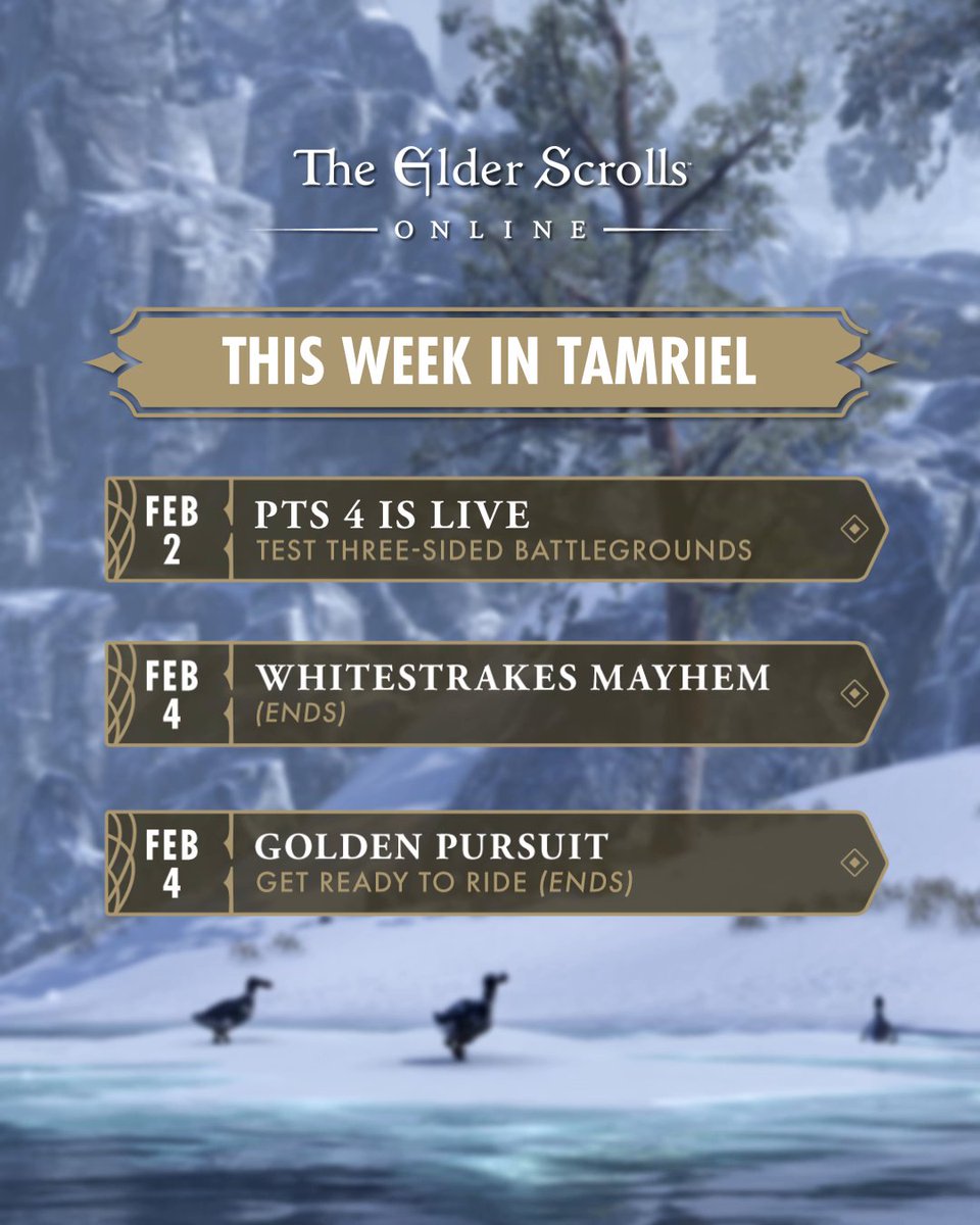PTS Week 4 starts today and Whitestrake's Mayhem and our Get Ready to Ride Golden Pursuit are winding down. Stay tuned later this week for more info on what's coming next! 💕