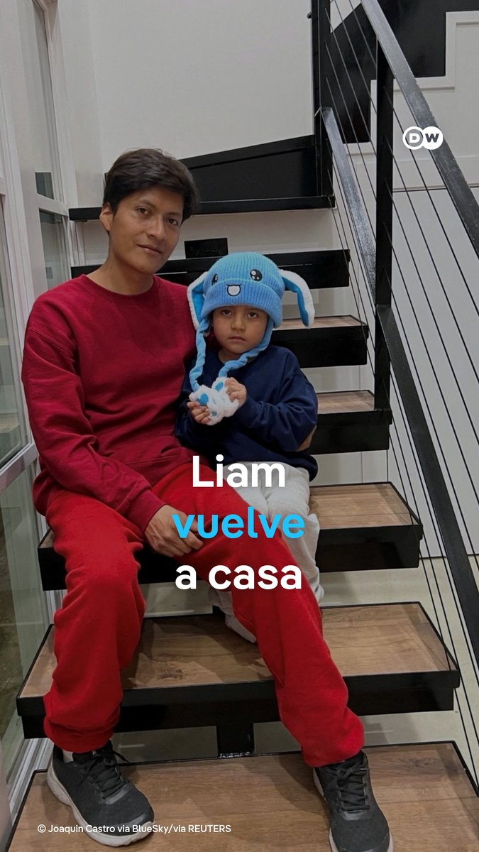 🇺🇸🇪🇨 | Liberan en Estados Unidos al niño Liam Conejo Ramos y a su padre por orden judicial.