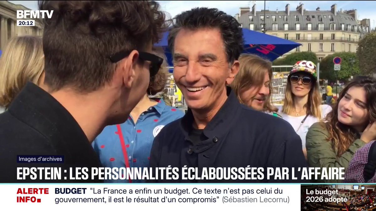 "À un époque où rien ne laissait supposer que Jeffrey Epstein pouvait être au cœur d'un réseau de criminalité" ➡️ Mentionné dans les documents de l'affaire Epstein, Jack Lang se défend