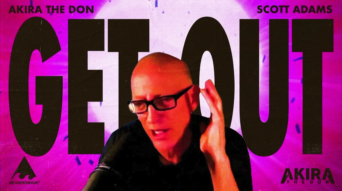 GET OUT ‼️ With Scott Adams From the album, ALMOST ANYTHING COULD HAPPEN TODAY