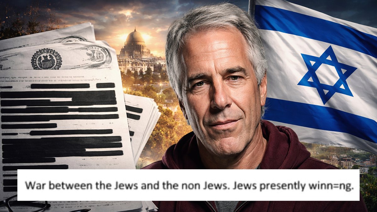🚨MAJOR BREAKING EPSTEIN REVELATION: In Scores Of Emails With Prominent Jewish Leaders, Epstein Discussed "The War" That Jews Are In With Whites, Christians, & The West! Alex Jones Reviews The Extremely Troubling Information & Gives Historical Context For What Is Really Going On This Is Must-Watch/Share Info!!!