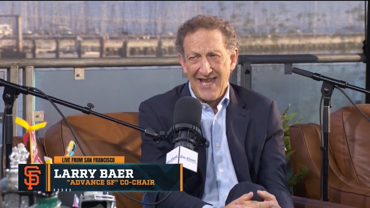 Are the #Dodgers good for baseball? "Having a dragon to slay isn't necessarily a bad thing for the sport." – #Giants CEO Larry Baer.