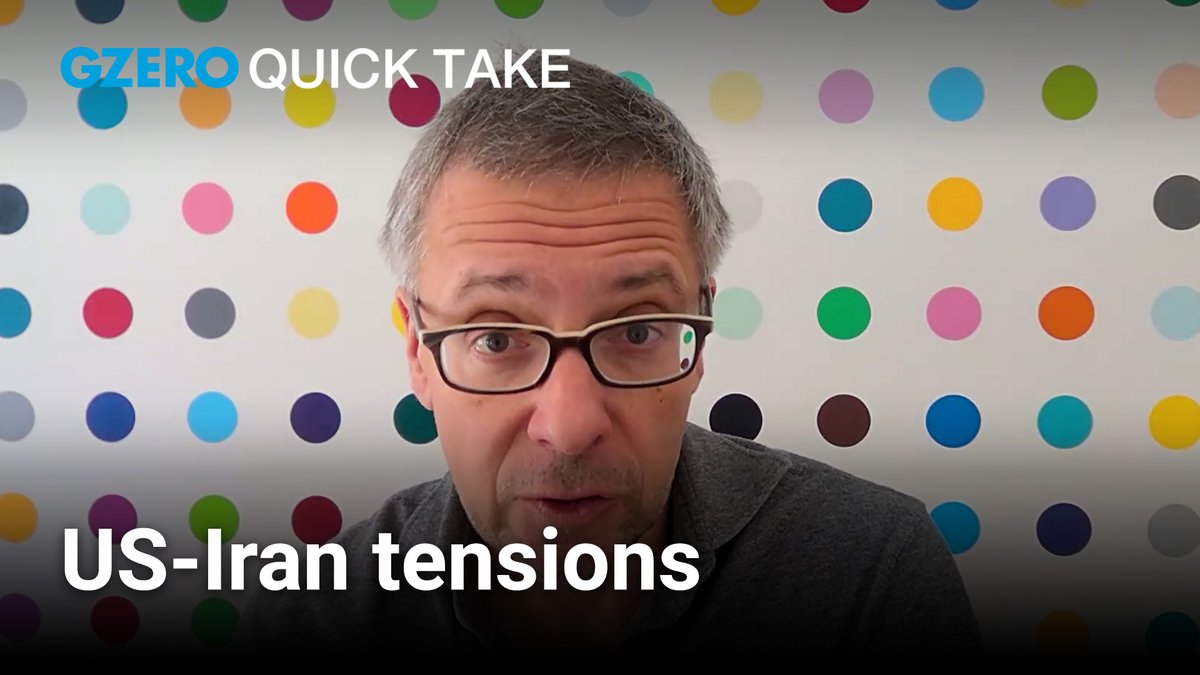 if the us hits iran’s leadership, oil spikes, markets react, and russia and china pay attention. unlike venezuela, hard for this to stay local. GZERO Media