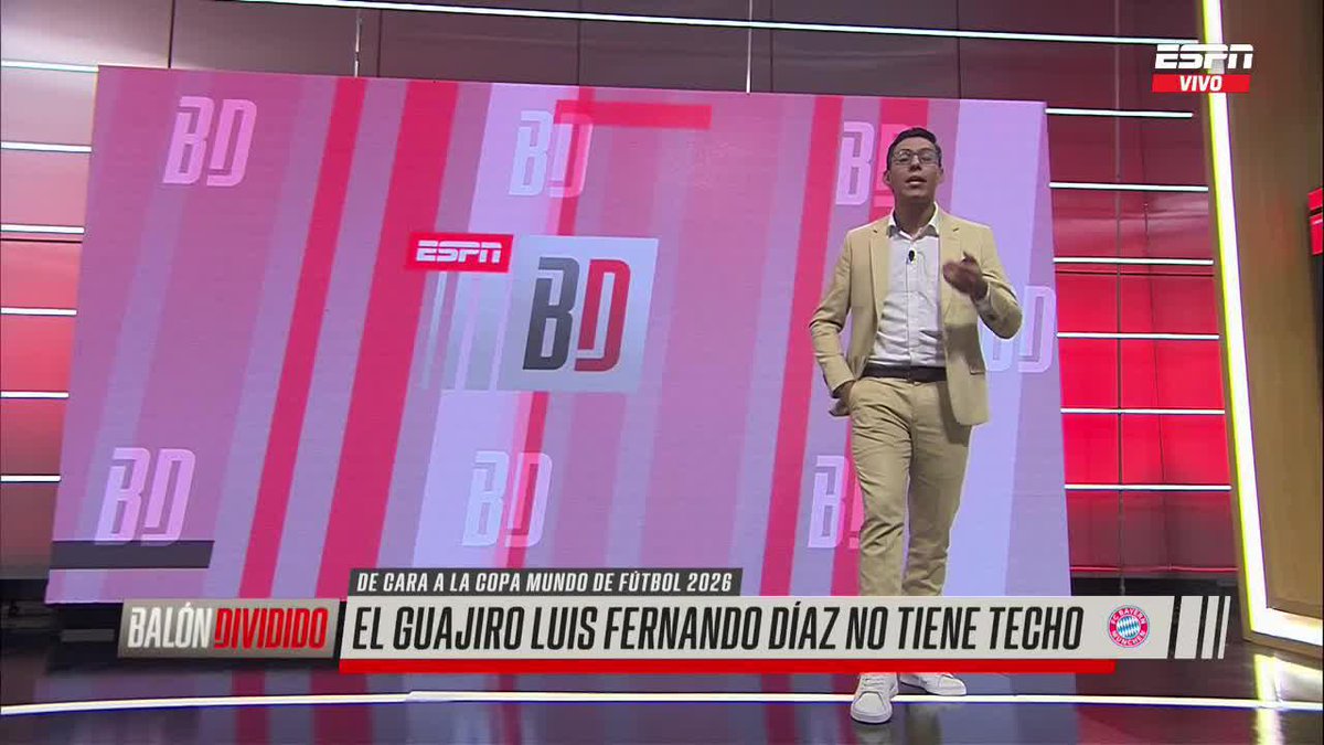 ¡Ya inicia #BalónDivdido! Julián Capera: "Si las lesiones lo respetan y la cabeza sigue bien acomodada, Luis Díaz va a ser el MÁS GRANDE DE TODOS". Opina con el #BalónDividido 📺▶️ Mira #BalónDividido en el Plan Premium de #DisneyPlus