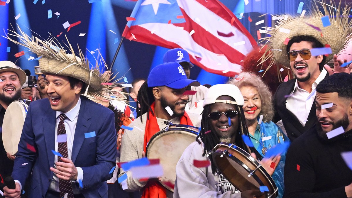 A parranda in honor of Benito Antonio’s historic #GRAMMYs win! #FallonFlashback