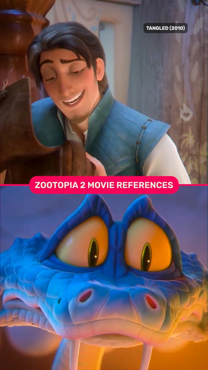 Did you spot all these movie references in #Zootopia2? 🔍