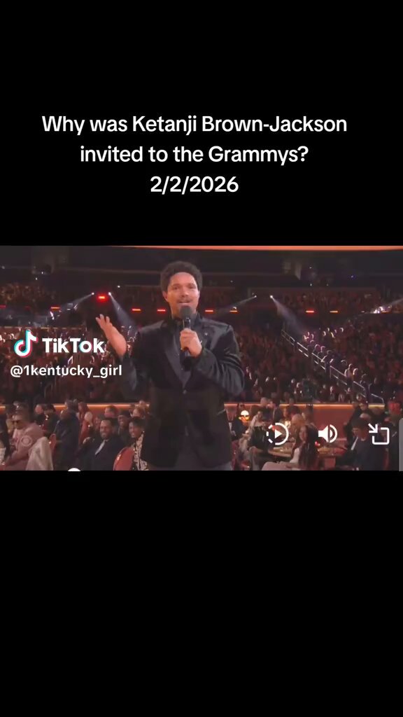 🚨 BREAKING: No other Supreme Court Justice has EVER attended the Grammys... until Ketanji Brown Jackson! Not only couldn't she define what a woman is during her hearings, but she APPLAUDED Billie Eilish's "we're on stolen land" nonsense. 😡 This is UNACCEPTABLE for a SCOTUS justice—pandering at far-left Hollywood events? Disgusting! She should be IMPEACHED and REMOVED immediately! #ImpeachKBJ #SCOTUSScandal #Grammys2026 #StolenLandHoax #AmericaFirst