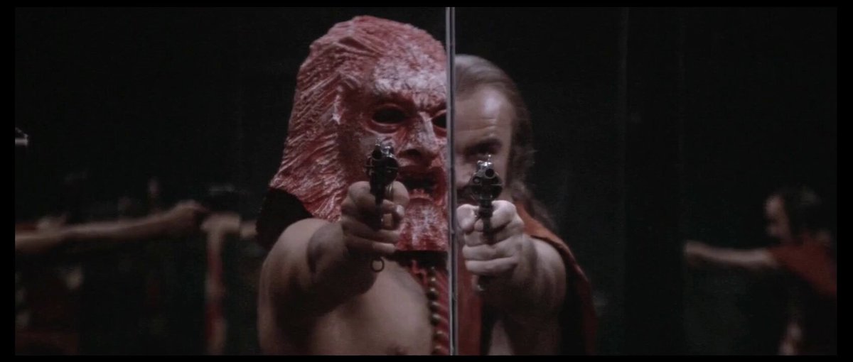 "'Zardoz' (1974) was too ambitious for its own good, but it is the ambition, its engagement with important ideas that redeems it. Despite its weaknesses, there are some good scenes & it was technically innovative in its day." --- John Boorman Full Excerpt: "With our meagre budget, all the extensive special effects were done in the camera using old techniques, like aerial image (blending two images through a reflective glass in front of the camera) and in-camera superimpositions. The research I had done for 'The Lord of the Rings' proved invaluable. Tony Pratt was very inventive and Bill’s touches were everywhere. Bill devised graffiti for the Outlands. ‘Not to be born is best’ was one close to his heart. The absence of death made the film a meditation on death. It explored the possibilities of human evolution, and the consequences of eliminating the procreative urge, which drives so much of our lives. I shot the picture on locations close to my home and in Ardmore Studios. Christel designed the costumes and my four children appeared briefly, in a flashback to a time, a hundred years back, when there were young children in the Vortex. The script was overloaded and the production undernourished. More money would have given this vision of a future world more substance. It was too ambitious for its own good, but it is the ambition, its engagement with important ideas that redeems it. Despite its weaknesses, there are some good scenes and it was technically innovative in its day. Geoffrey’s work is uniformly excellent. (...) Fox did an honest job in promoting 'Zardoz' but it crashed at the box office. Reviews were at best lukewarm, at worst scathing. It came and went, but gradually gathered a cult following. Whenever it showed in America, devotees would show up, often travelling long distances in a hired bus. The Immortals baked loaves of green bread: whenever I checked into a hotel in New York or Los Angeles, a green loaf would be awaiting me." ('Adventures of a Suburban Boy', John Boorman, 2003)