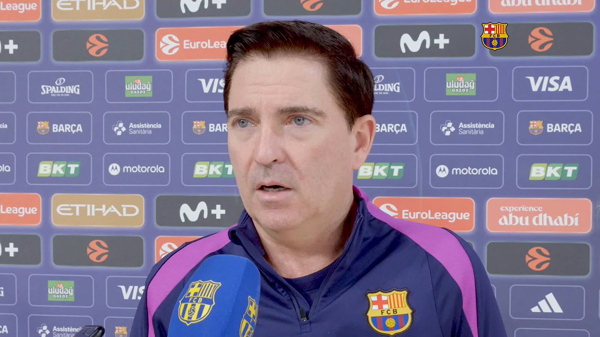 Barcelona Başantrenörü Xavi Pascual: "Fenerbahçe Beko'ya karşı seyircinin desteğiyle kazanmalıyız. Salonun tamamen dolu olmasını bekliyorum. Euroleague'in en iyi takımına ve mevcut şampiyona karşı böyle bir maçı izlemekten daha iyi bir sebep yok."