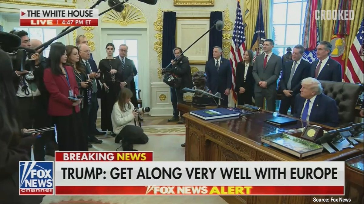 REPORTER: Kristi Noem just announced body cameras will be used in Minneapolis, what’s your thinking behind this decision? TRUMP: “Well, it wasn’t my decision. I would’ve— you know, I leave it to her.”