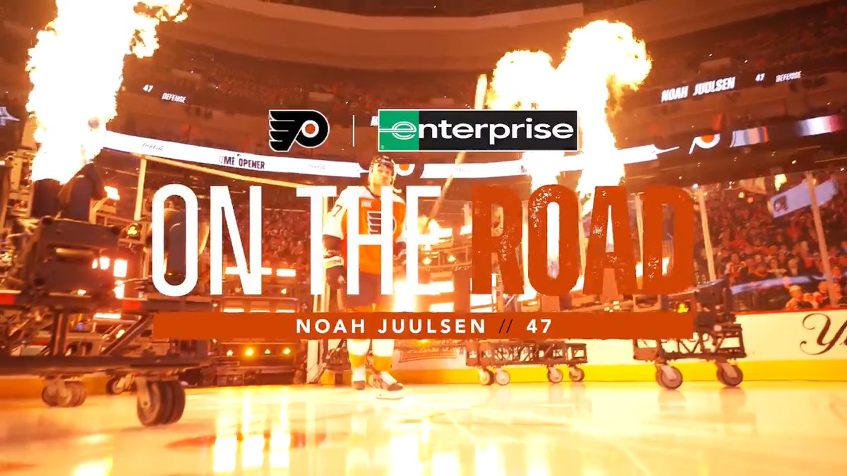 When Noah Juulsen joined the squad from Vancouver, he brought his work ethic and vocal leadership with him. #LetsGoFlyers | Enterprise