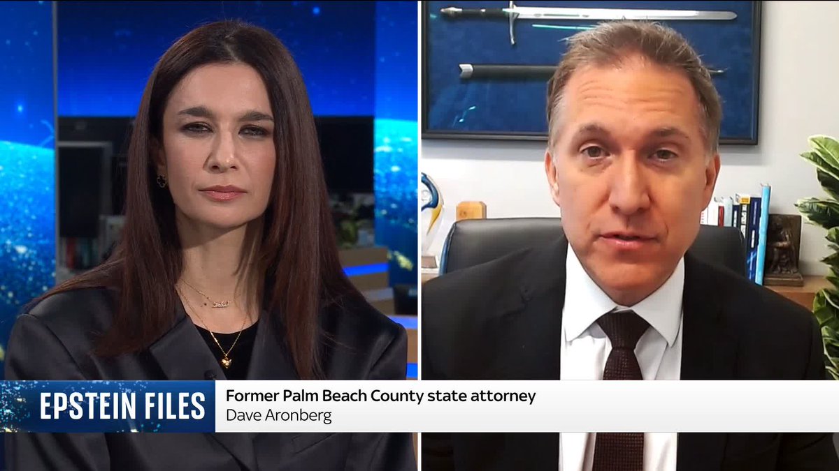 "Those files contain important information, and I don't know if we're ever going to see it, at least not while Trump is in office." @Aronberg talks to Yalda Hakim about the remaining unreleased Epstein files. Latest ➡️ 📺 Sky 501 and Virgin 602