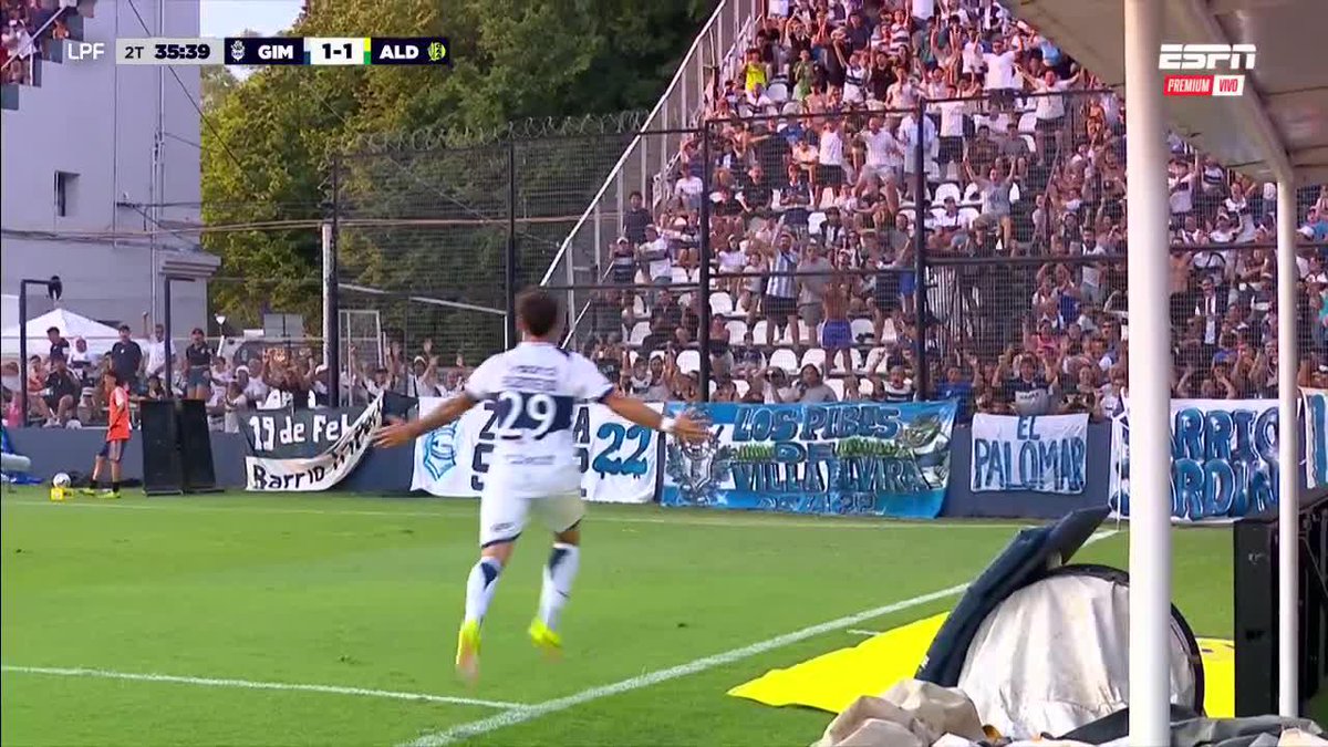⚽ Jugadón de Gimnasia para que Auzmendi clave el 2-1