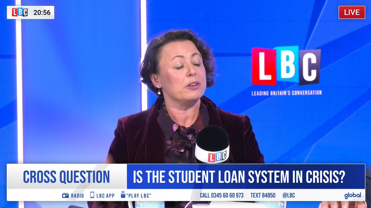 ‘It doesn’t feel fair for the people whose bill keeps racking up.’ Former Labour Education Minister Catherine McKinnell MP admits that she doesn't agree with the current student loans scheme.