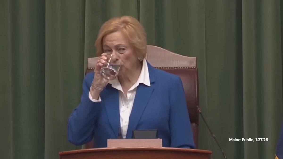 What does Janet Mills have to say for her failed liberal record in Maine? "You're welcome."