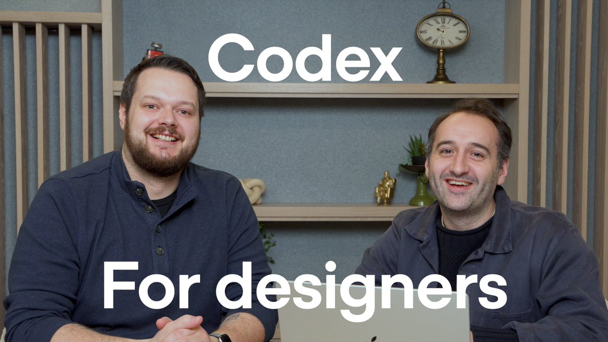 Here's how our team uses the Codex app 👇 Ed Bayes shows about using the Figma skill to implement designs with 1:1 visual parity, including all CSS classes and styling automatically
