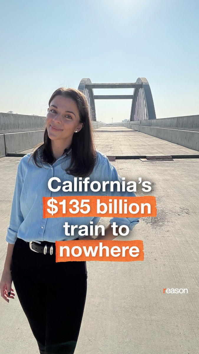How did California spend $15 billion over 16 years building a train to nowhere? Oh wait…There is no train! They haven’t laid a single track. Reason’s Bess Byers shares more about California’s $135 billion mass transit boondoggle.