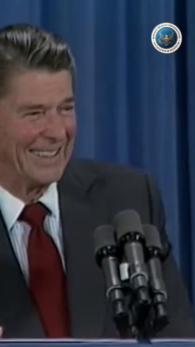 President Reagan knew how to handle the media.