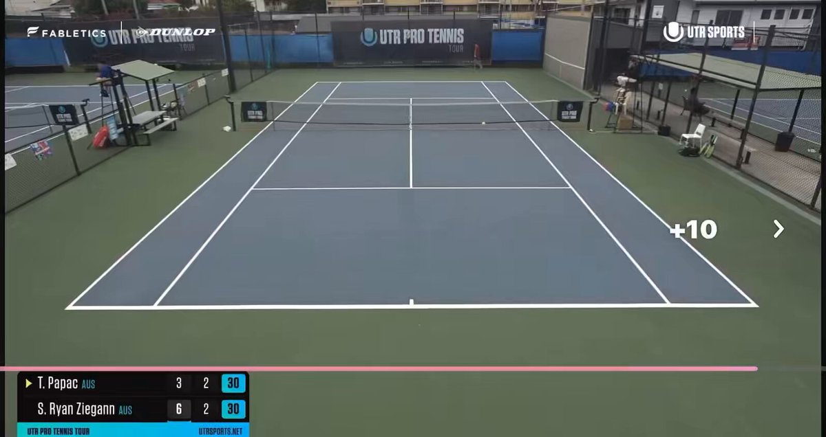 This is the most bizarre thing Ive ever seen on a tennis court