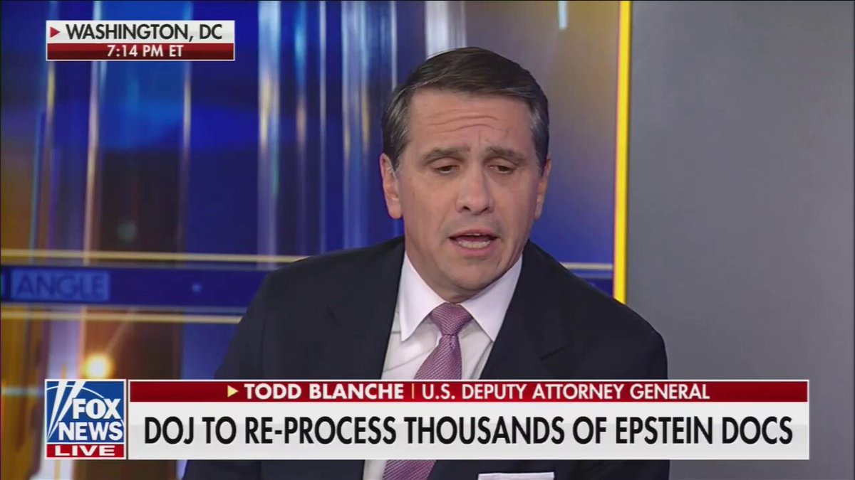 Ingraham: Raskin is saying you guys haven't spoken to any of these victims. Is that true? Blanche: It's a lie. I communicated with a victim through their counsel as recently as last week. We have talked to victims for years and years and years. Any time a victim wants to reach out, either themselves or through their lawyer, we respond to them.