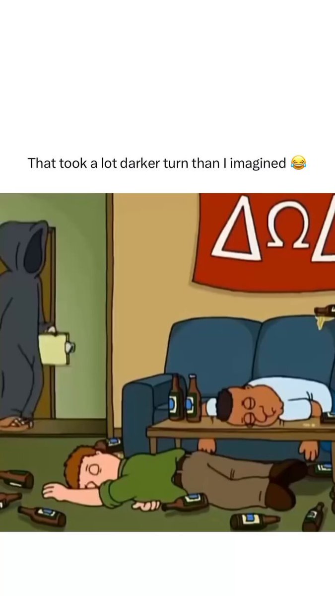 What happens when death gets a taste of alcohol… Me: death becomes dead 💀 and meets super death ☠️