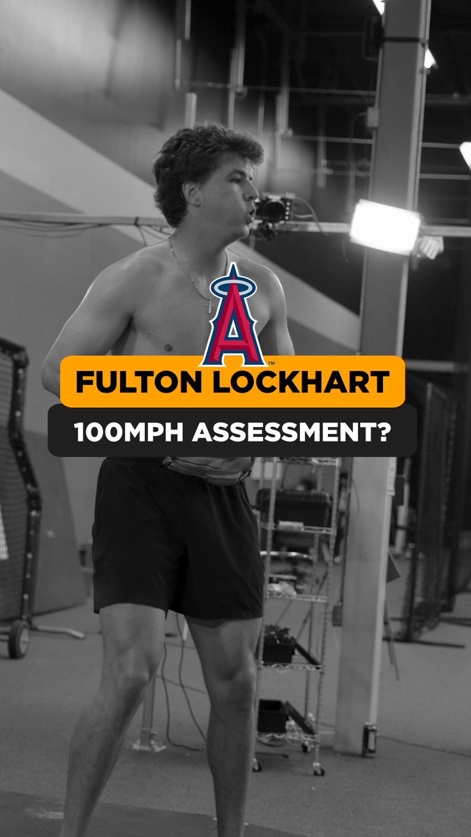 2nd-hardest throw ever recorded in our MoCap lab 😳 Los Angeles Angels Fulton Lockhart is absolutely DIALED this offseason