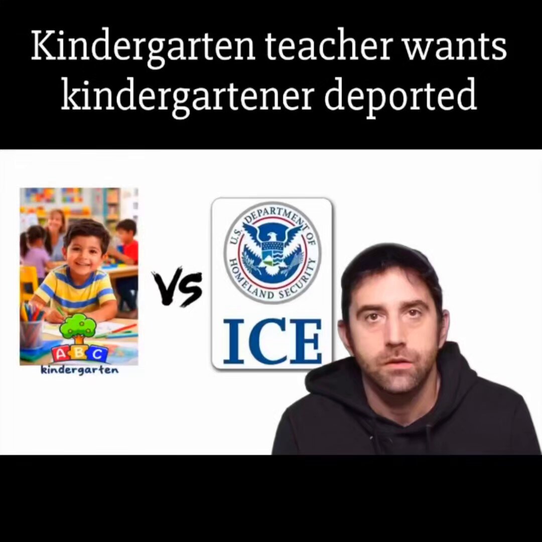 Teacher calls ICE to have kindergartener deported—says parents look like "they don't belong here." "I know schools... this is an area you wouldn't normally see Hispanics—they belong in the city." Ben Palmer has a hotline to report immigrants—people call thinking it's legitimate He talked to a kindergarten teacher who wants to deport a family with a 6-year-old kindergartener who is currently a student at her school. "I just think it's very odd for them to even be here," teacher explains. "You normally don't see people around here that look like they're born in another country... I know schools, and I know the whole law about schools."