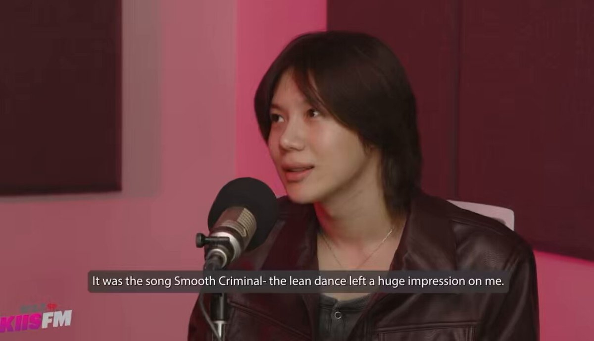 taemin on michael jackson being his inspiration and the performance that left a huge impression on him #taemj bonus: his reaction to the interviewer when he told him he met michael in neverland and had a cake fight with him 🥹