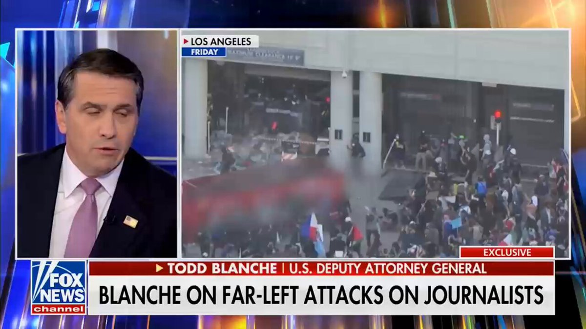 .Acting AG Todd Blanche: “Remember what was happening in December, Laura. We had massive fraud going on all through Minneapolis, all through Minnesota. Suddenly, it turned. It turned on a dime. It became suddenly all about ICE… Really what we have here is a massive underground fraud network operating in Minneapolis.”