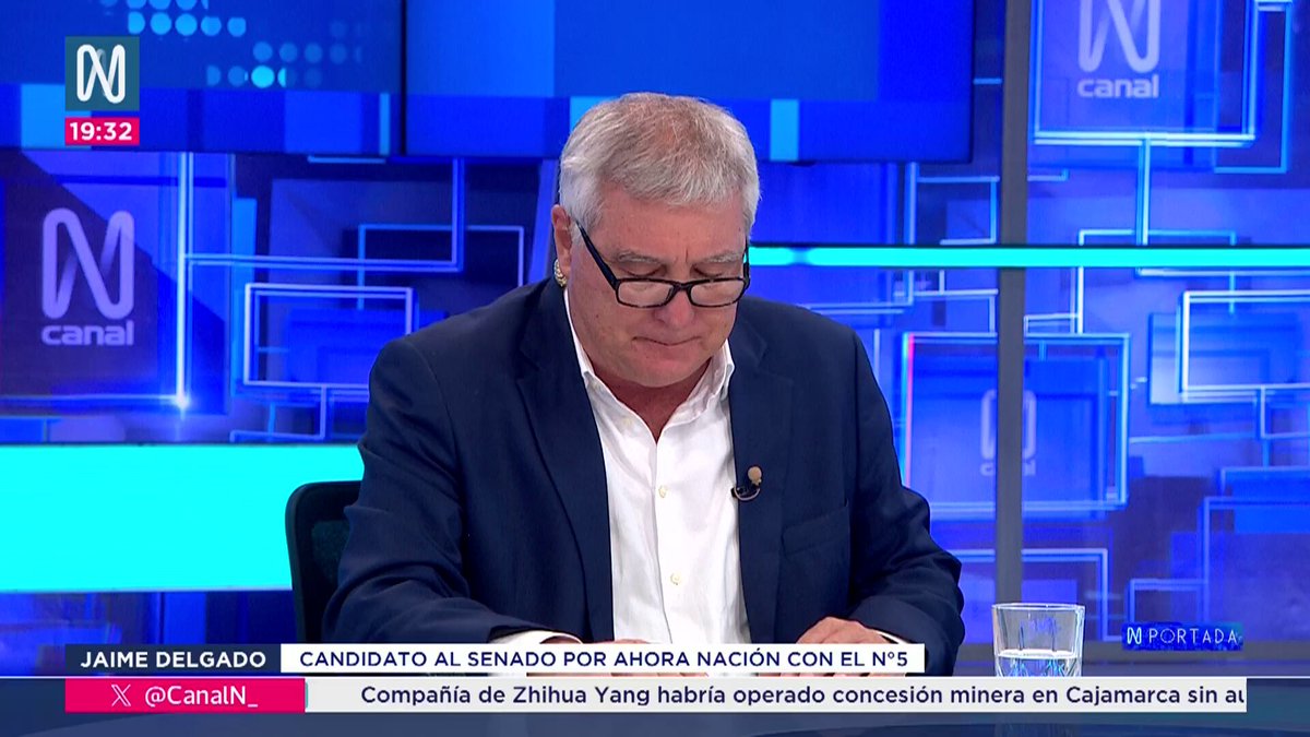 En #NPortada, el candidato al Senado por Ahora Nación, Jaime Delgado, se refirió al informe de Cuarto Poder que reveló 11 postulantes con sentencias y procesos judiciales. Señaló que el partido tomó una decisión para excluirlos Mantente informado ►