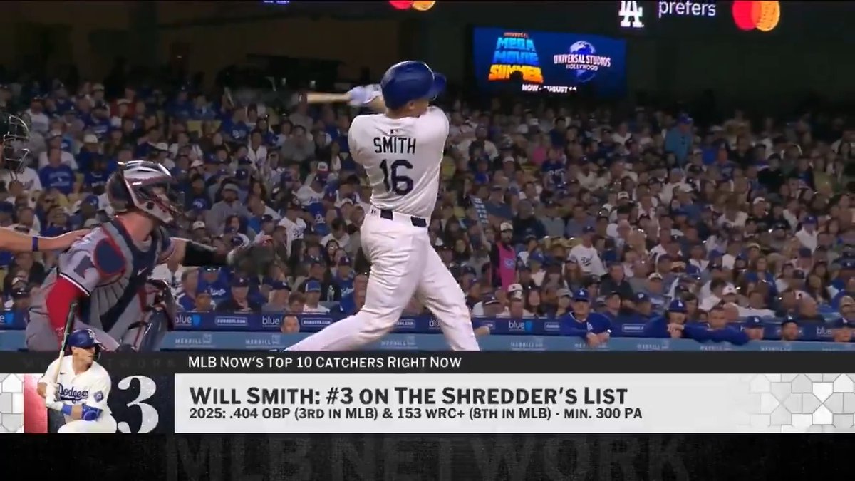 Will Smith is the No. 3 catcher on MLB Now's #Top10RightNow.