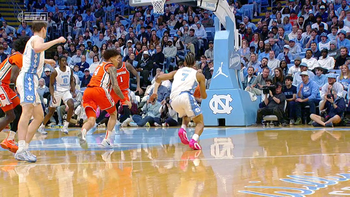 SETH TRIMBLE SHIFTY 😮‍💨 Watch Syracuse-No. 14 North Carolina NOW on ESPN and the ESPN App 🍿