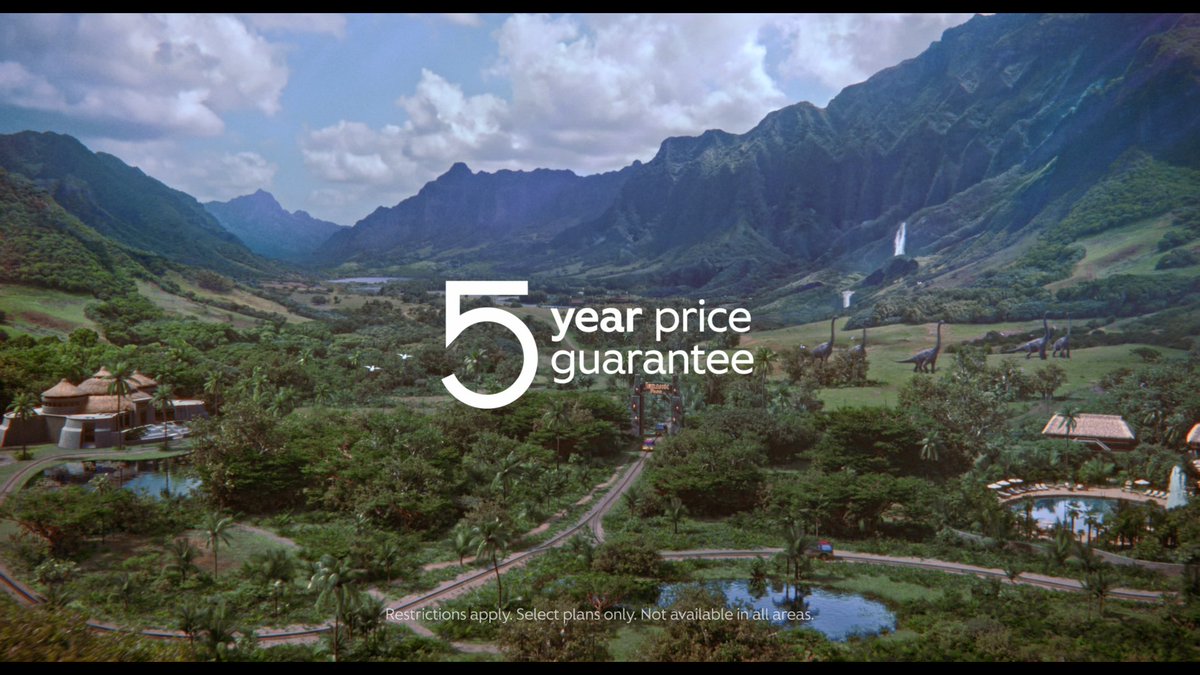 Un comercial de Xfinity trajo de regreso al elenco de #JurassicPark para una revisita a la película original