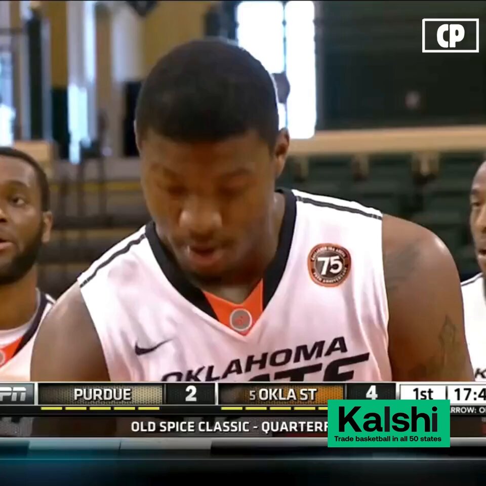 Y'all remember how much of a DAWG Marcus Smart was at Oklahoma State? He had them ranked 5th in the country at one point and was HOOPING against Purdue in 2013! 30 PTS 4-6 3PT 4 REB 4 AST 👀👀