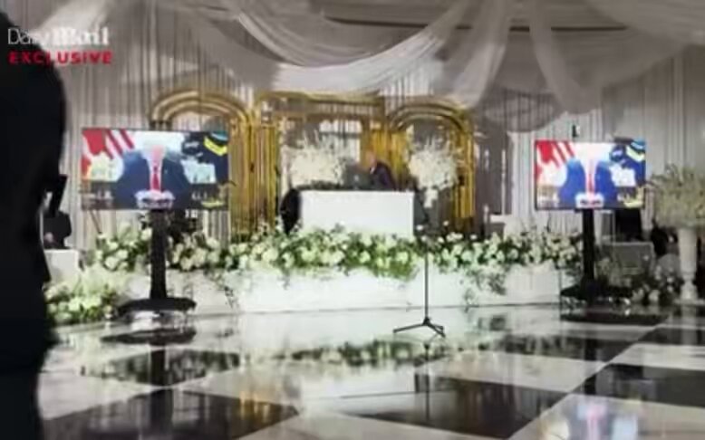 Here’s President Trump’s message to Trump Adviser Alex Bruesewitz 🇺🇸 and his wife Carolina at their Trump Doral wedding: “I hope you have a great marriage. I have no doubt… I know Alex very well because he was with me right from the beginning, and there’s nobody tougher, smarter, sharper or knows more about politics. And I also know that everything I hear, Alex, you got very, very lucky. I just want you two to have a fantastic life… we love you both.” ❤️