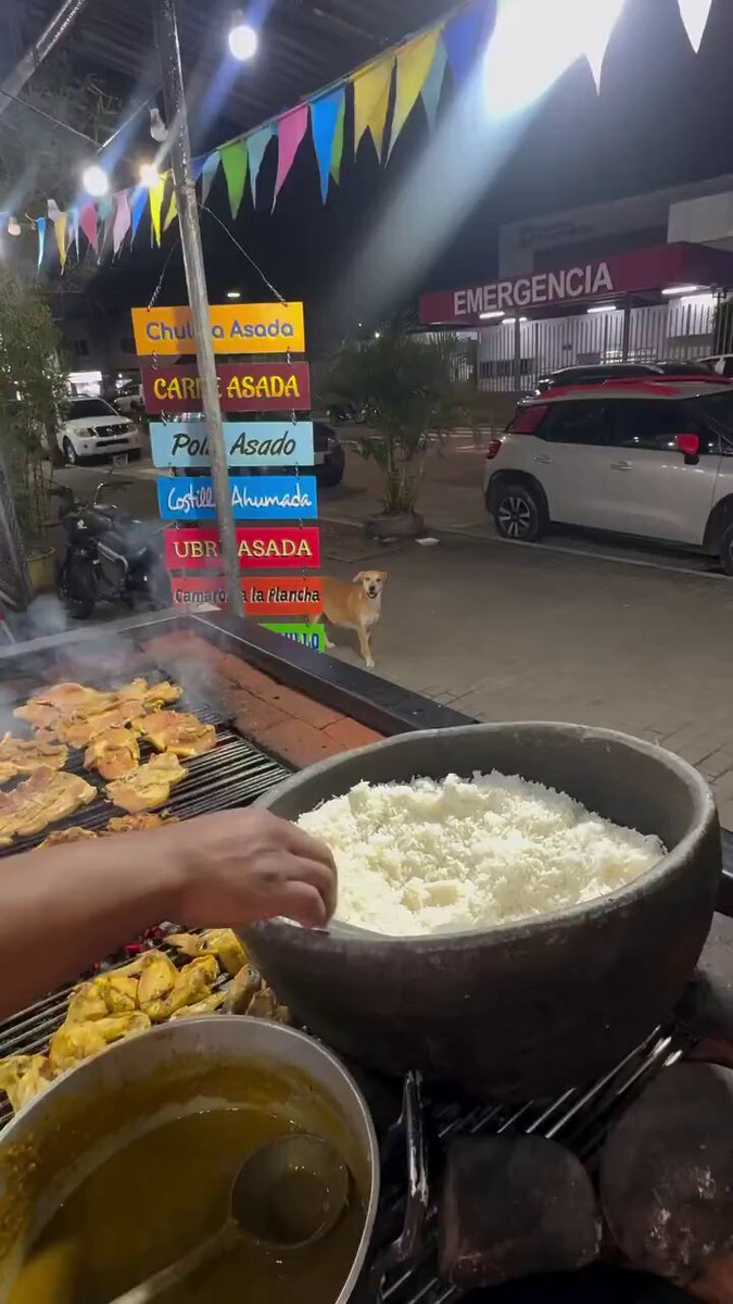 o vendedor que todos os dias prepara um prato pro doguinho caramelo que vem visitá-lo