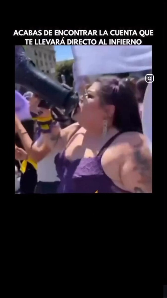 Me voy a ir al infierno y si tu te reíste también. Algunos se reirán pero vendrán a tirar odio como si fueran unos santos.