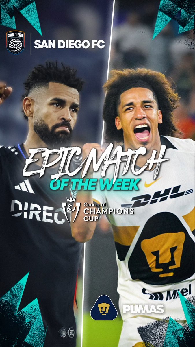 The Epic Match of The Week ⚔️ 🇺🇸 San Diego vs Pumas 🇲🇽