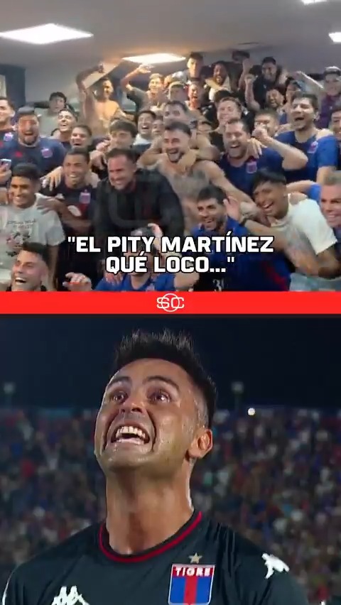 ¡SE CONTAGIARON DE SU LOCURA! Los jugadores de Tigre cantaron el hit del Pity Martínez en el vestuario, tras el triunfo por 3-1 ante Racing. ¡El ex River marcó el tercero!