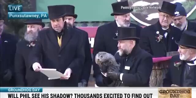 Groundhog Day 2026: Punxsutawney Phil saw his shadow and predicted six more weeks of winter The famous groundhog made his traditional forecast on February 2. According to the tradition, this means an early spring is not to be expected.