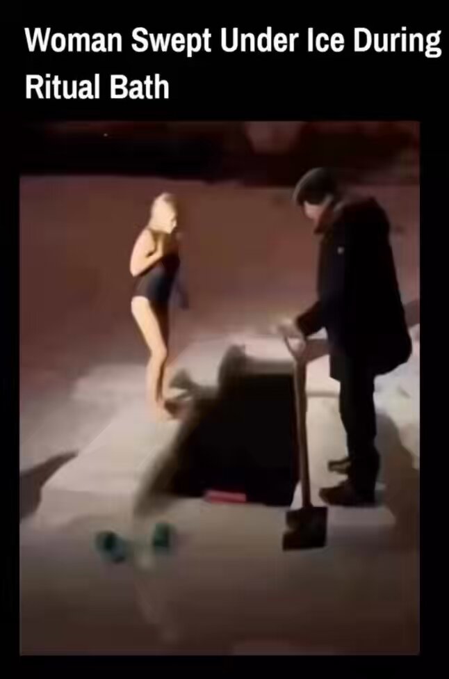 Russian Lawyer jumps into an icy cold river &amp; the strong current instantly drags her into chaos &amp; sadly, her body was found a few days later… 😔