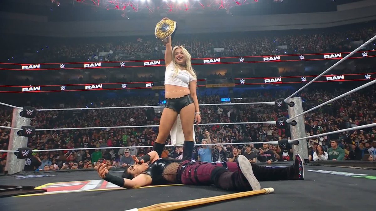 obLIVion! 👀 Does the Women's Royal Rumble Winner LIV Morgan have her sights set on the World Title?