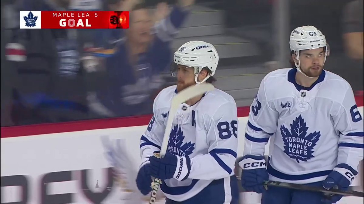 Willy Nylander opens the scoring just 35 seconds in! 🚨