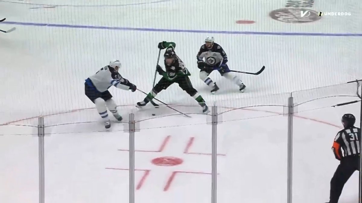 Mikko Rantanen UNDRESSES Luke Schenn before scoring a FILTHY goal on Connor Hellebuyck 🤢