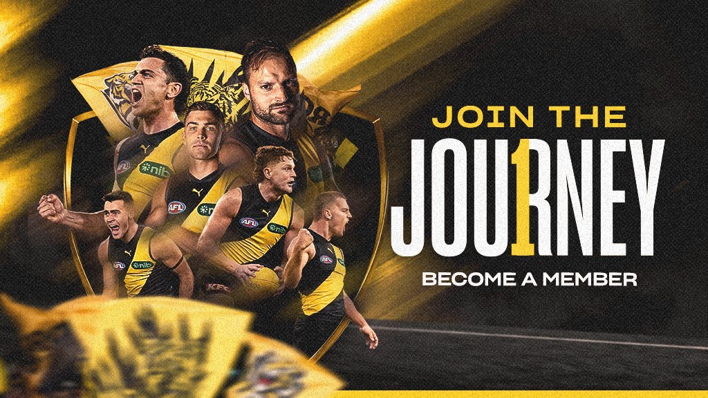One Richmond is built by the Tiger Army 🐯 Join the Journey and become a member 🔗