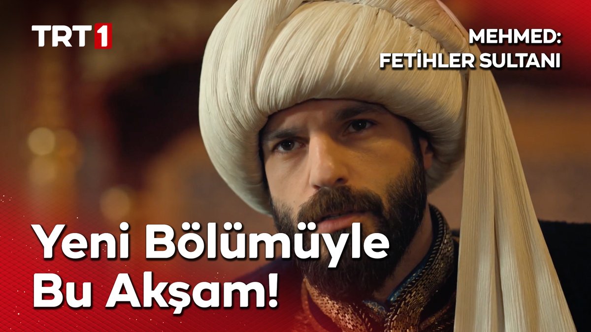“Evelallah aklımız da, kudretimiz de; cümle düşmana yeter de artar!” #MehmedFetihlerSultanı yeni bölümüyle bu akşam 20.00’de TRT 1'de! Mehmed: Fetihler Sultanı